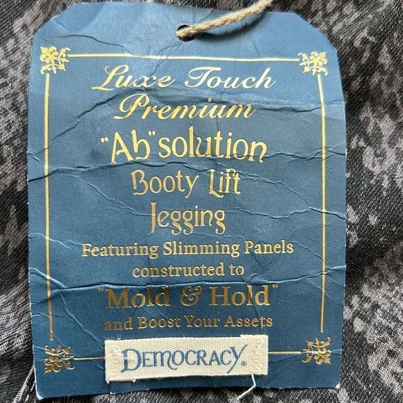 ⭐️nwt Democracy Absolution Side Zip Snake Jeggings⭐️ - Picture 8 of 8